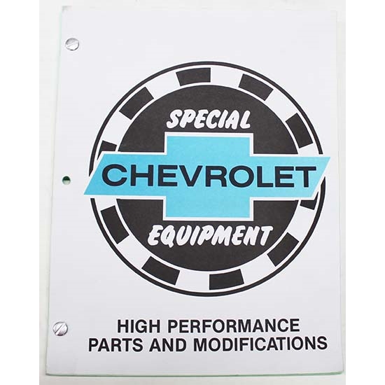 MBI Publishing 101219A Chevrolet Special Equipment Manual