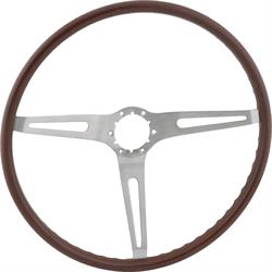 OER 3960722 Rosewood Grip Steering Wheel, 1969-70 Chevy