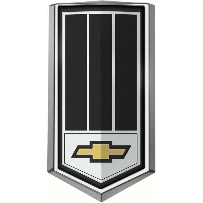 channori プロフ必読✨ BOX LOGO CAR ENBLEM OER 9636429 1979 Camaro Z28 Black Fuel Door Emblem