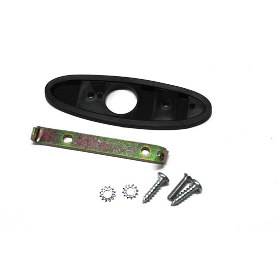 Oer R312 Bullet Rh Rear View Mirror Mounting Kit Camaro Nova Chevelle