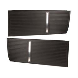 PUI D270 Front Door Panels, 66 Nova/Chevy II 2-Door, Pair