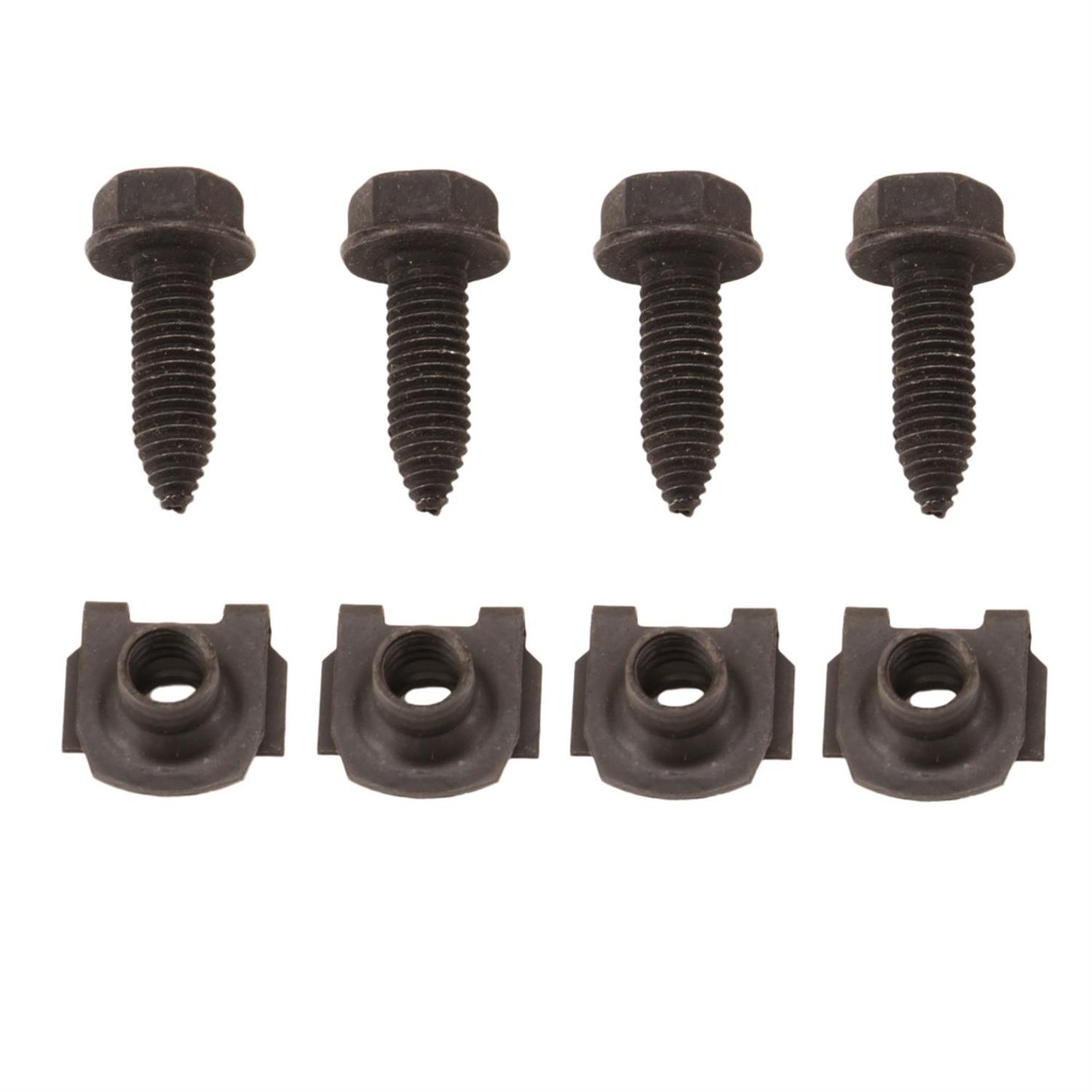 Front Shock Lower Mounting Bolts & Nuts Hardware Set Fit