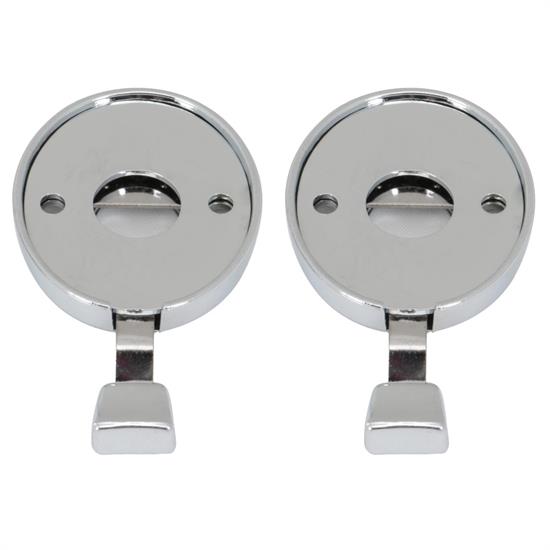 Bucket Seat Headrest Lock Escutcheons 197072 Nova/Chevelle