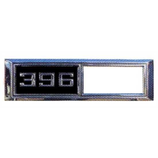 Trim Parts 4523 Side Marker Light Emblems, 6869 Nova/Chevelle 396, PR