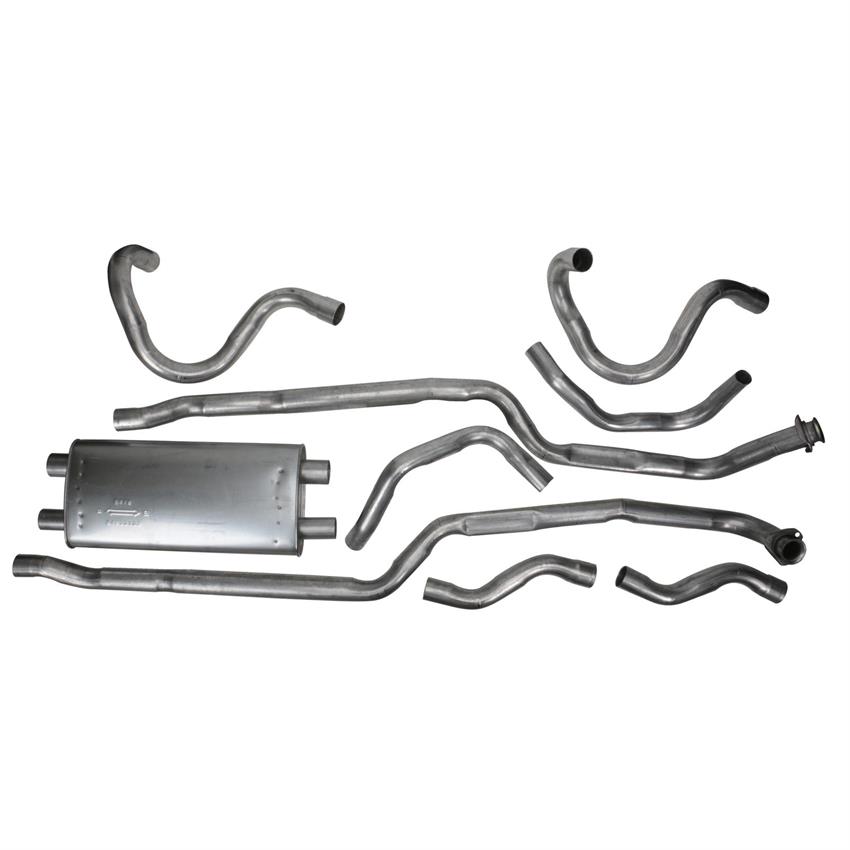 Flowmaster Exhaust 1967-1968 Camaro Flowmaster Dual Exhaust Kit 2-1/2' | Chevrolet | Standard Rs Ss Z28