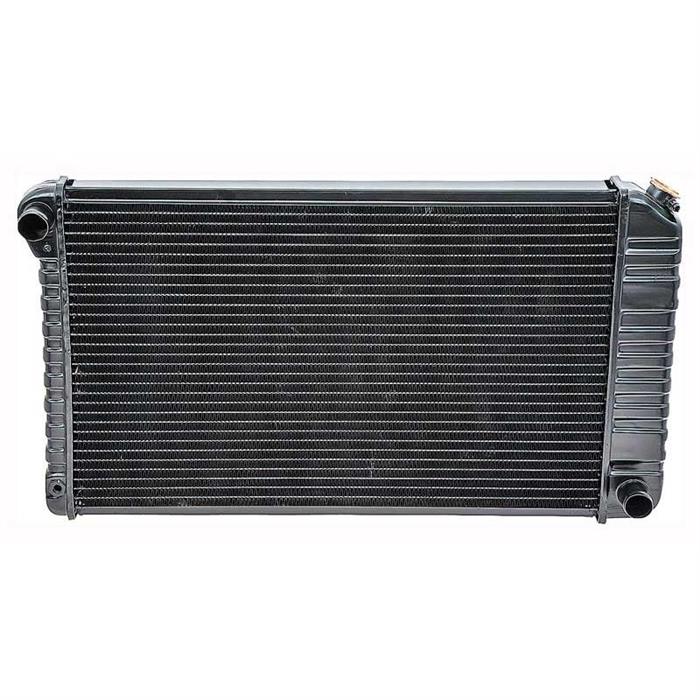 71004 Radiator OER CRD1504S 70-71 Firebird V8 w/MT, Radiator 4 Row Copper/Brass