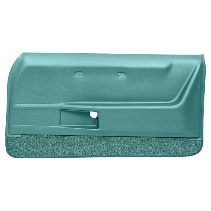 OER F62806 1968 Firebird Deluxe Door Panels, Turquoise