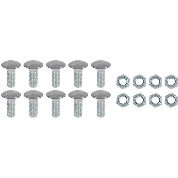 OER K3612 Front And Rear Bumper Bolt Kit, 20 Piece, 1967 Camaro