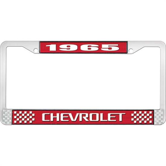 Vintage Chevrolet Number # 1 one Team License Plate Holder BAY CITY Michigan | #1850761928