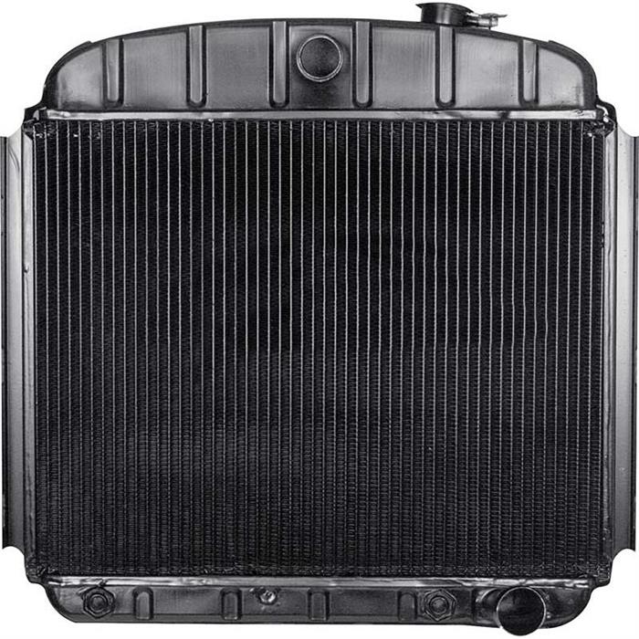thumbnail interactive-video image 1 of Allstar Performance ALL30005 Radiator For Chevy 6-Cylinder With Transmission Cooler 1955-1956, Radiators - Canada 1 of 9
