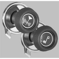 RetroSound HC 114 03 73 Hermosa Radio, 1966 67 Chevelle, Chrome