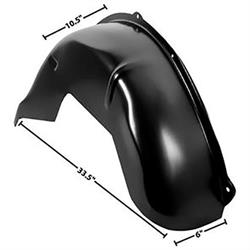 1966 Chevelle El Camino Front Inner Fender Right Side EDP Coated Steel Dynacorn