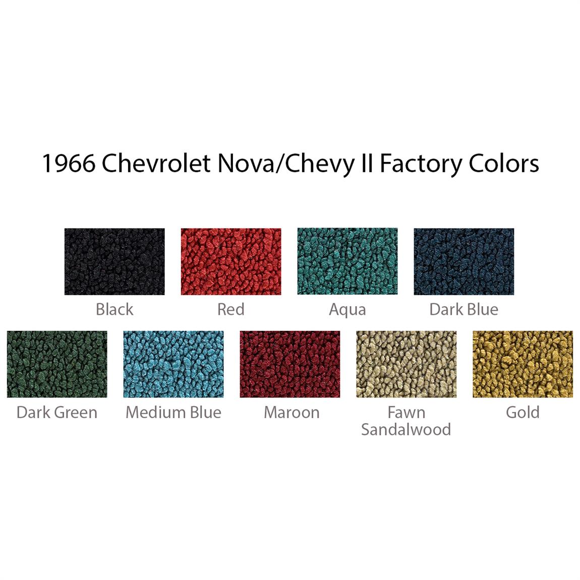 ACC Carpet Kit, 196267 Chevy II 4 Door