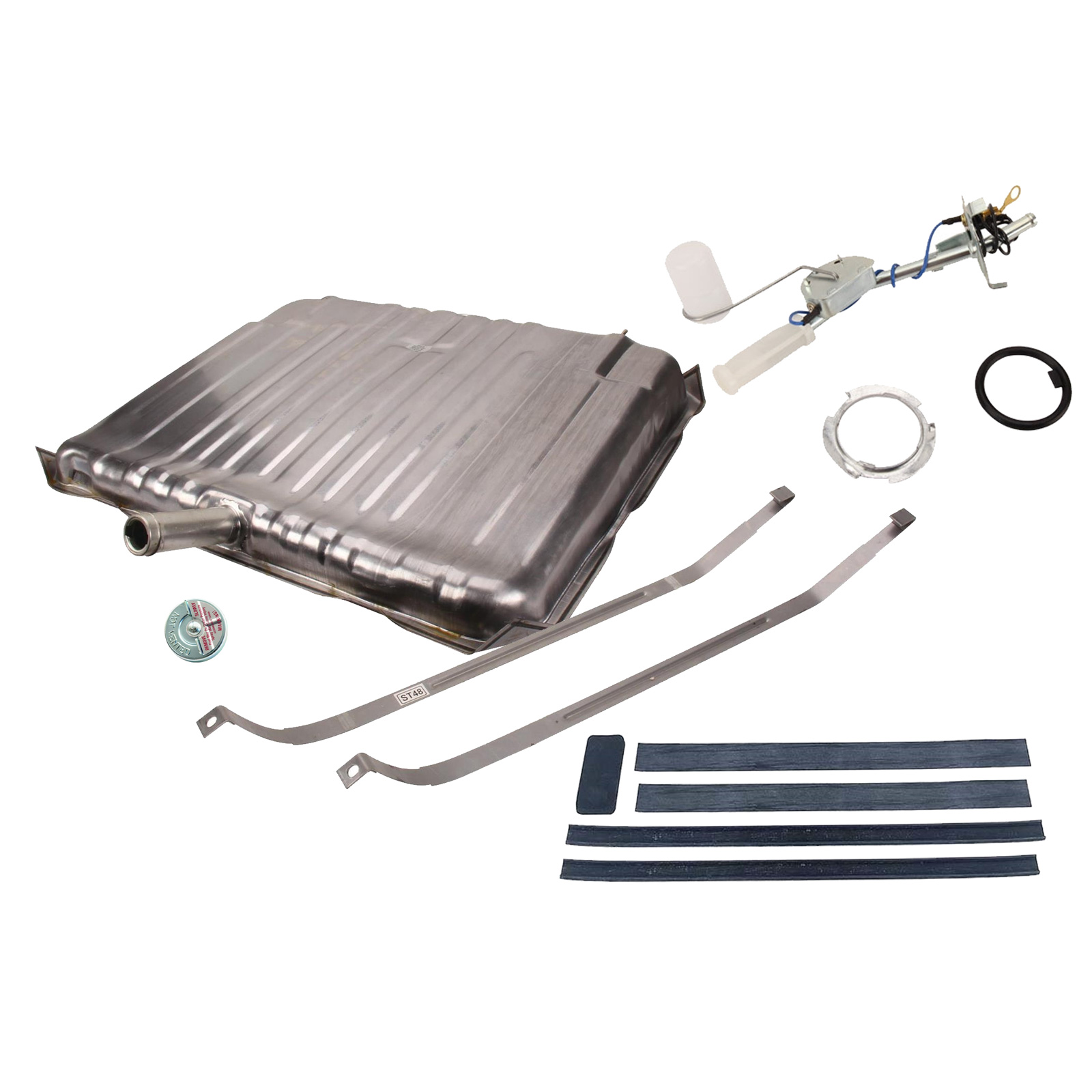 196467 Chevelle Replacement Fuel Tank Kit, 3/8 Inch Outlet