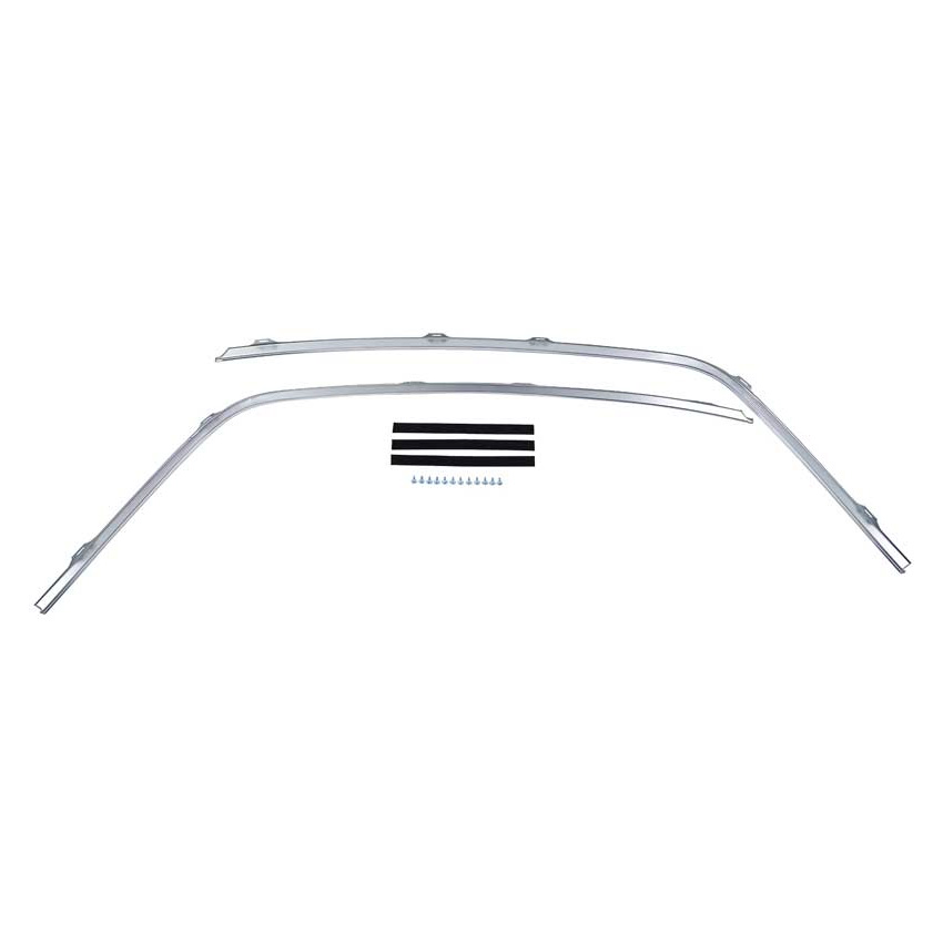 OER 748625 Aluminum Roof Drip Moldings, 197081 Camaro/Firebird