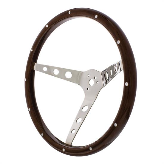 United Pacific 110794 15" Woodgrain Steering Wheel