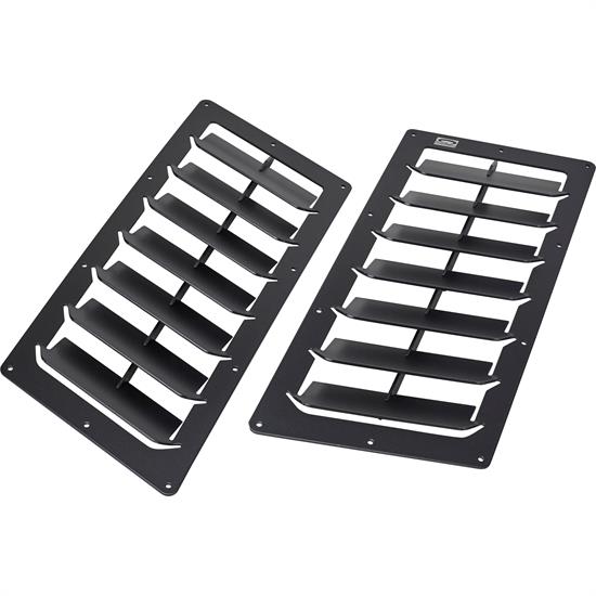 Trackspec U5512AHLB Large Angular Universal Hood Louvers