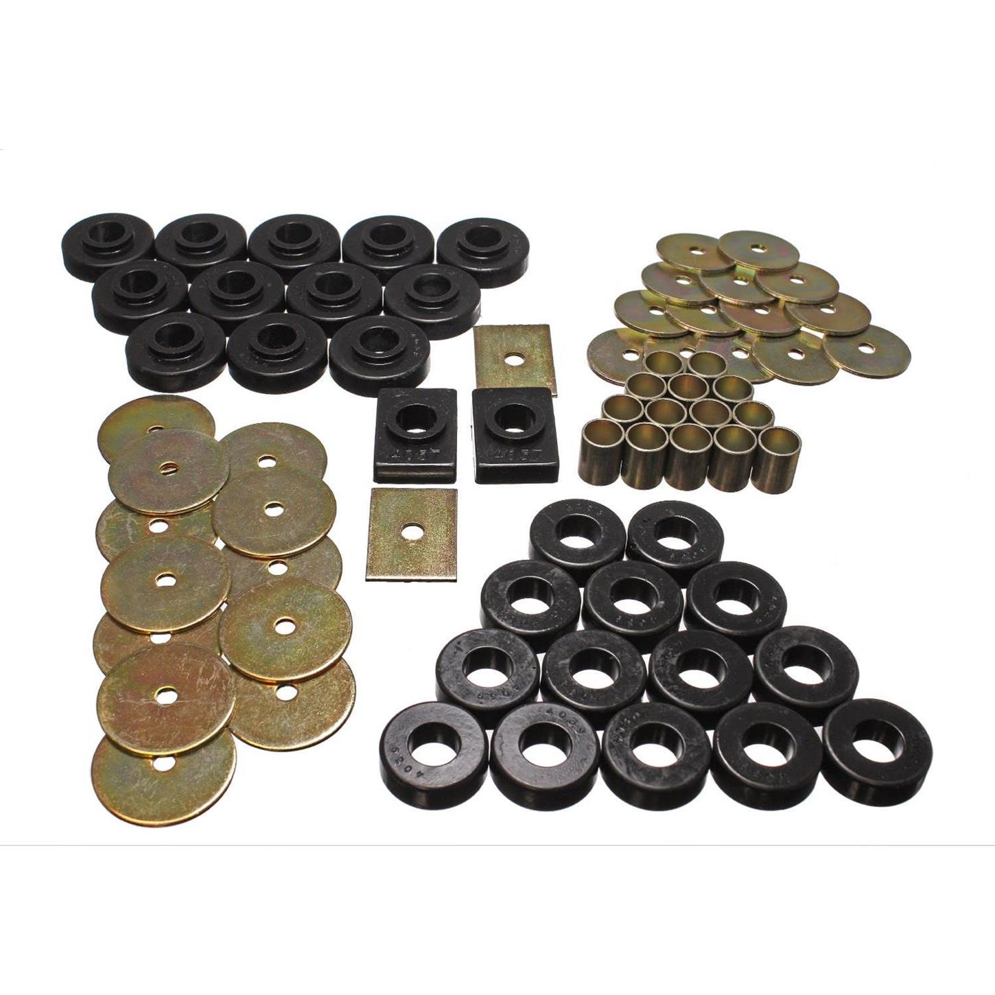 Energy Suspension 3.4106G 55-57 Chevy Bel Air Body Mount Bushings