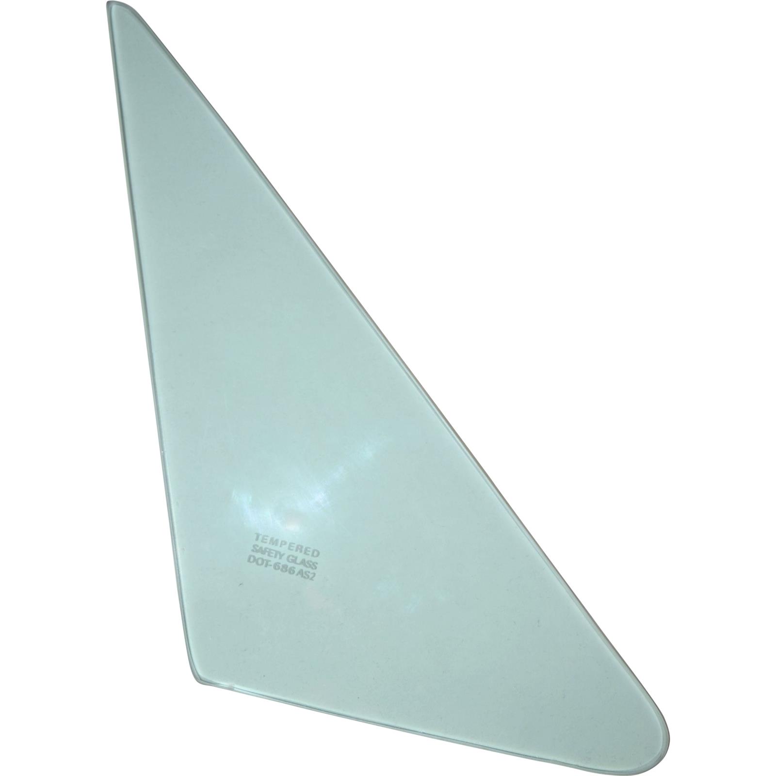 GoldenStar GS20-64VR 64-68 MUSTANG VENT WINDOW GLASS FRT TINTED R