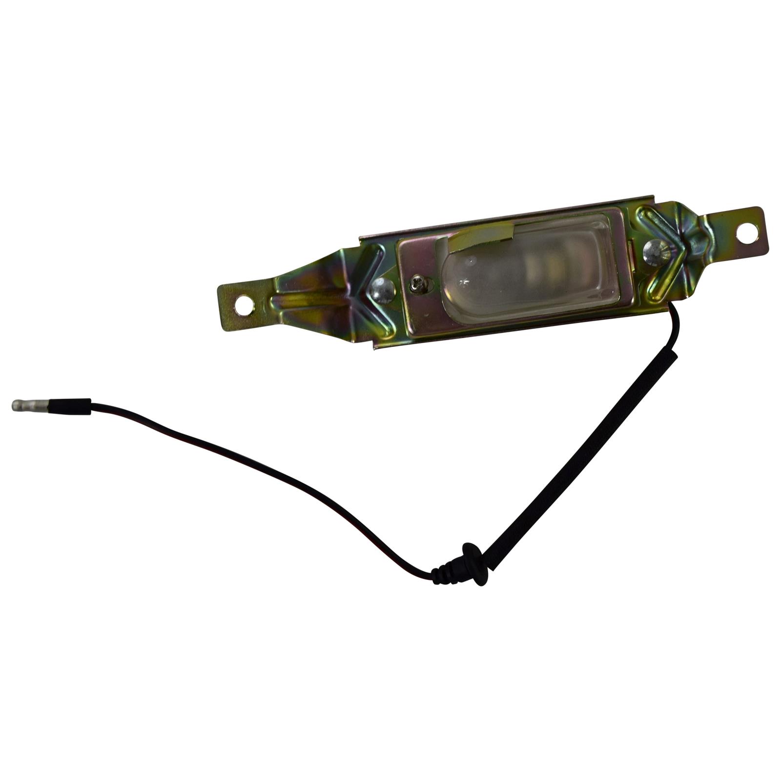 GoldenStar LB20-67 67-68 MUSTANG LICENSE PLATE LIGHT ASSEMBLY