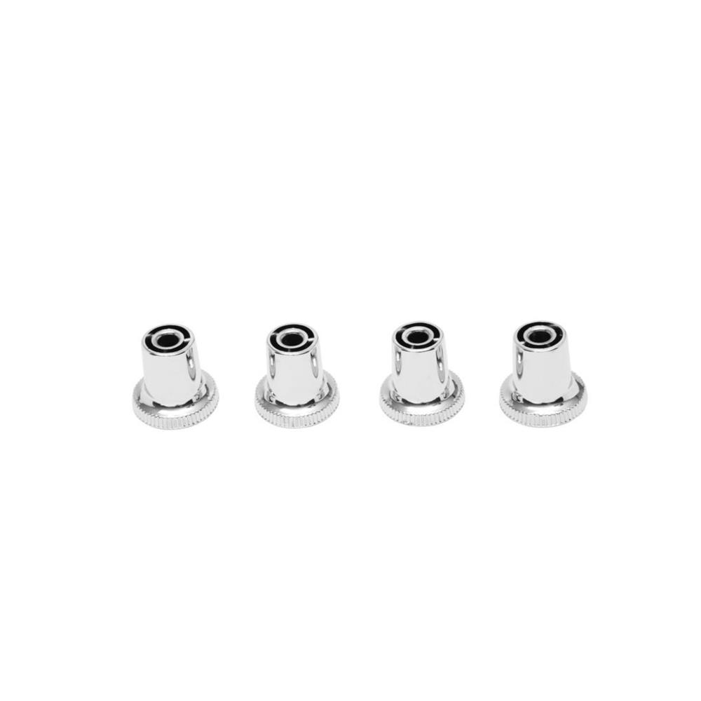 Trim Parts 4560 6772 Chevy Car 4Piece Chrome Vent Pull Knobs