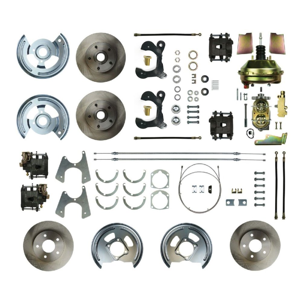 The Right Stuff FSC594DCC 58-64 Chevy Full Size Disc Brake Kit