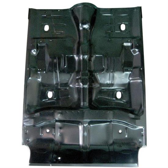 AMD 4003464 6467 Chevelle Full Floor Pan with Braces, Inner Rockers