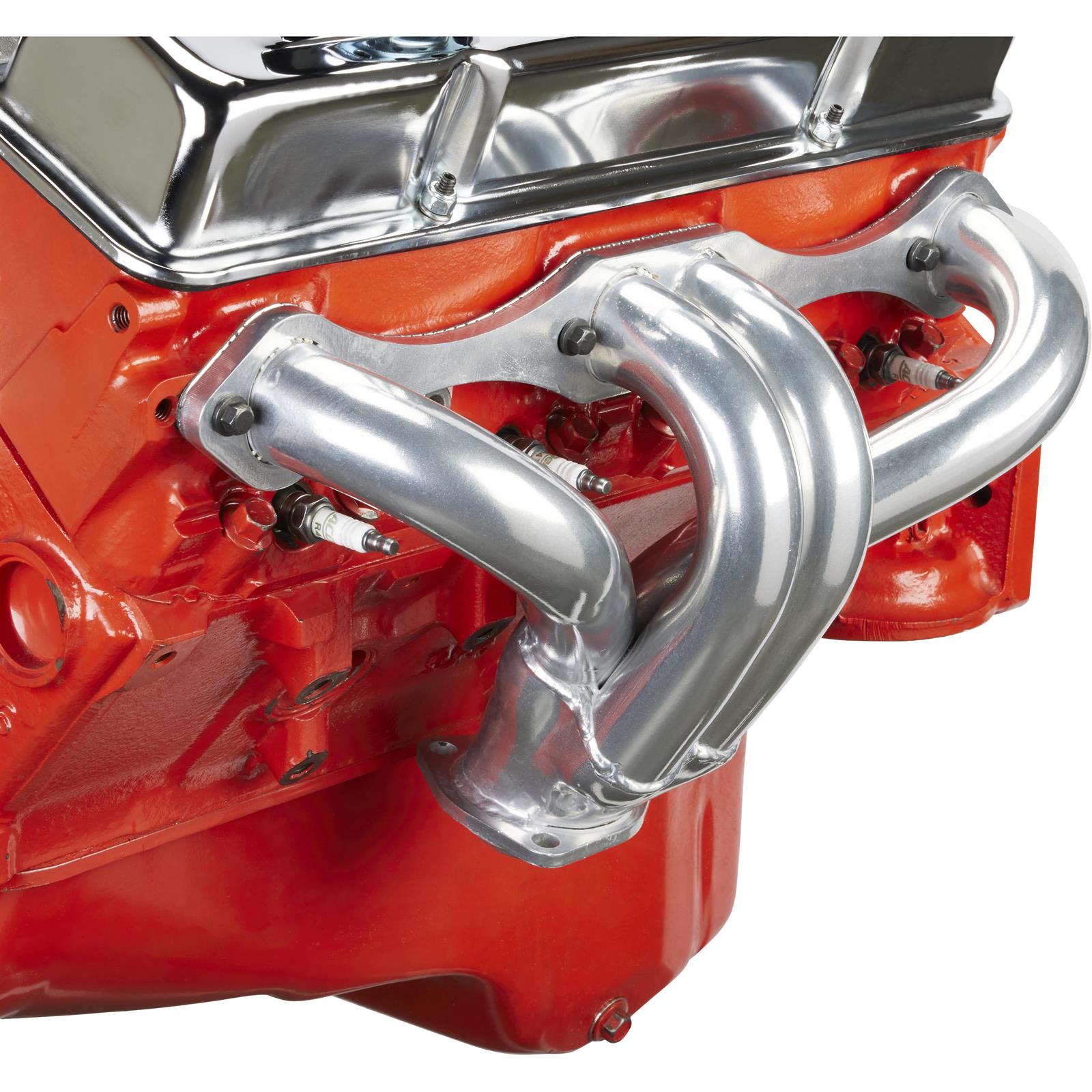 Tight-Fit Small Block Chevy ZZ-4 Block Hugger Headers, AHC Coated