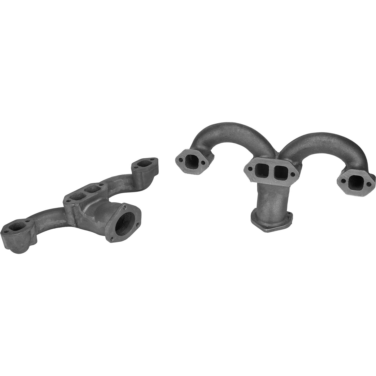 TruRam® Small Block Chevy Exhaust Manifolds, Cast Iron