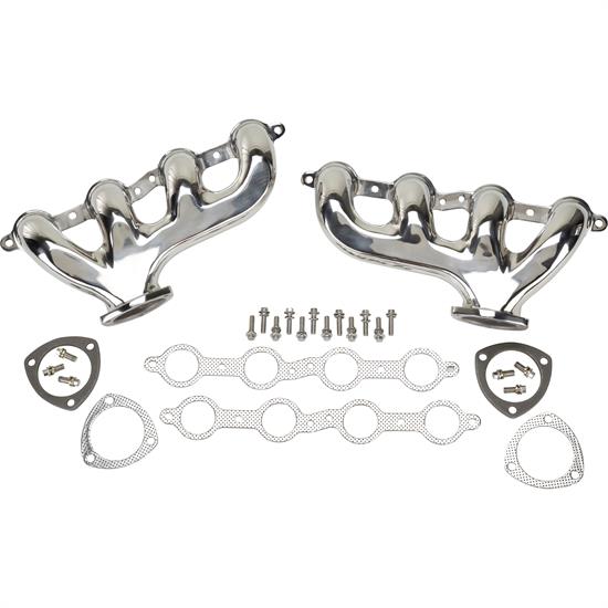 TruRam® LS Exhaust Manifolds, Polished