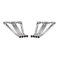 Boom Tube Small Block Chevy Zoomie Headers for Sprints, AHC Coated