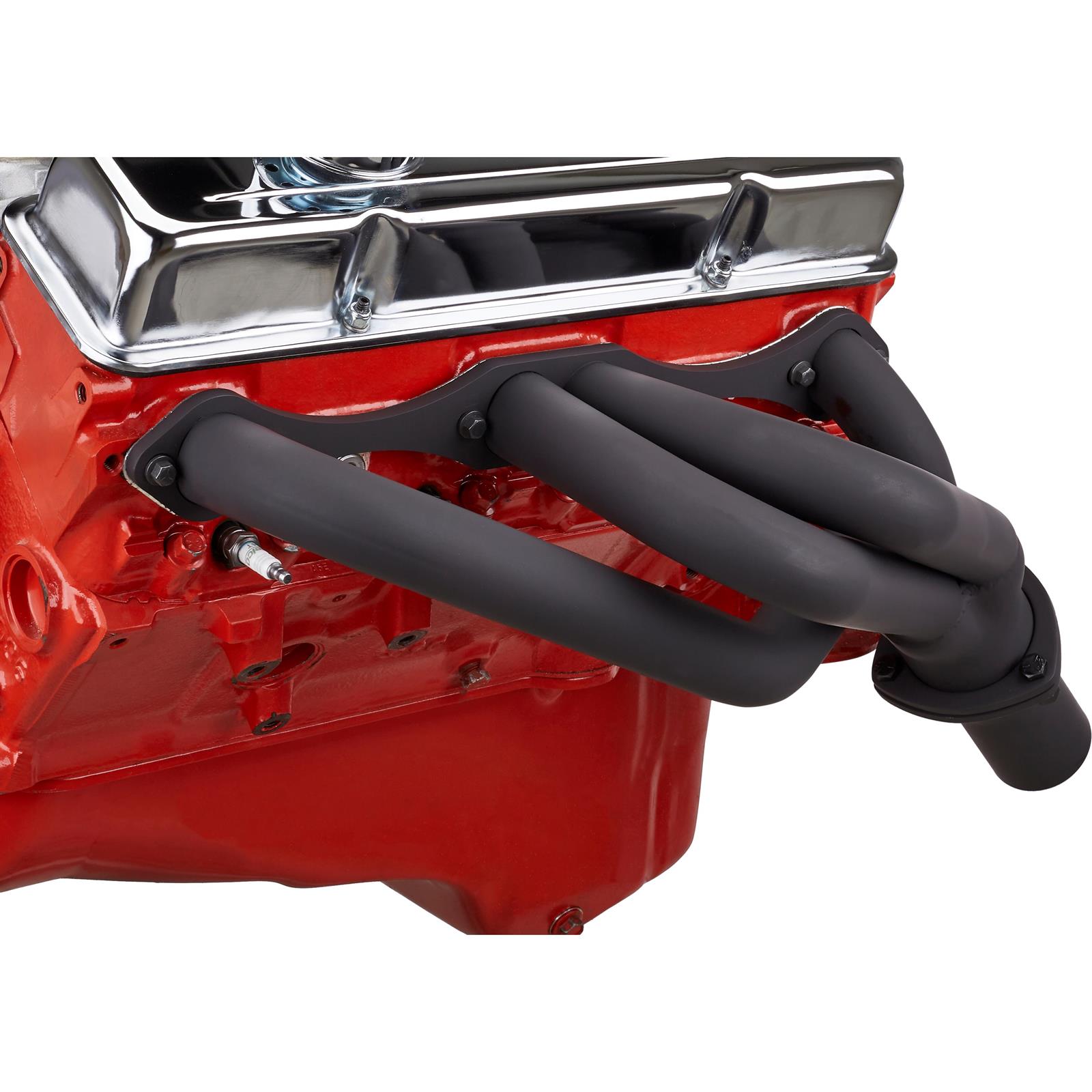 195557 Chevy Chassis Headers for Rack and Pinion, Raw Finish