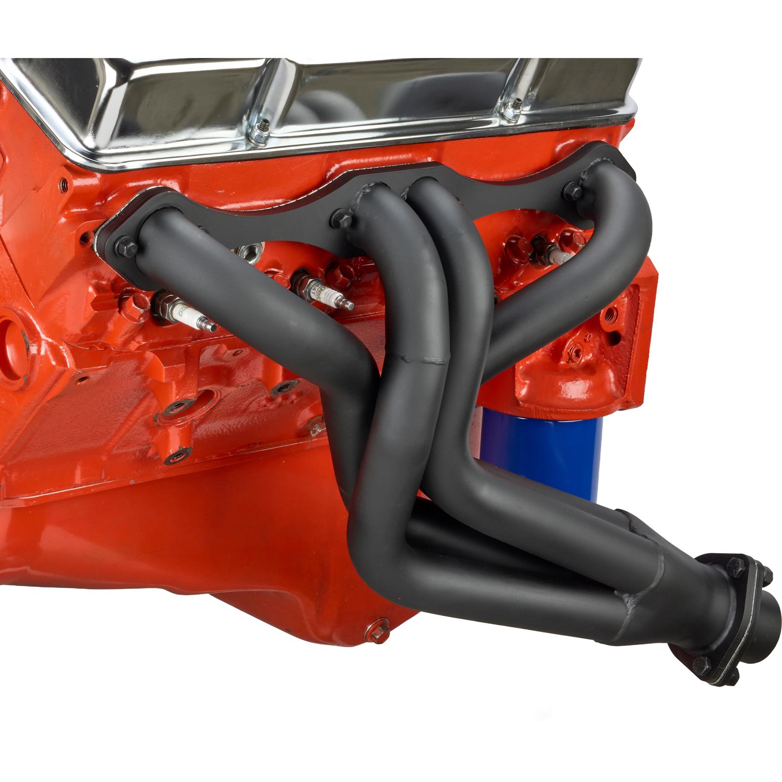 ㊙️ H 1955-1957 Small Block Chevy Chassis Headers, Raw Finish