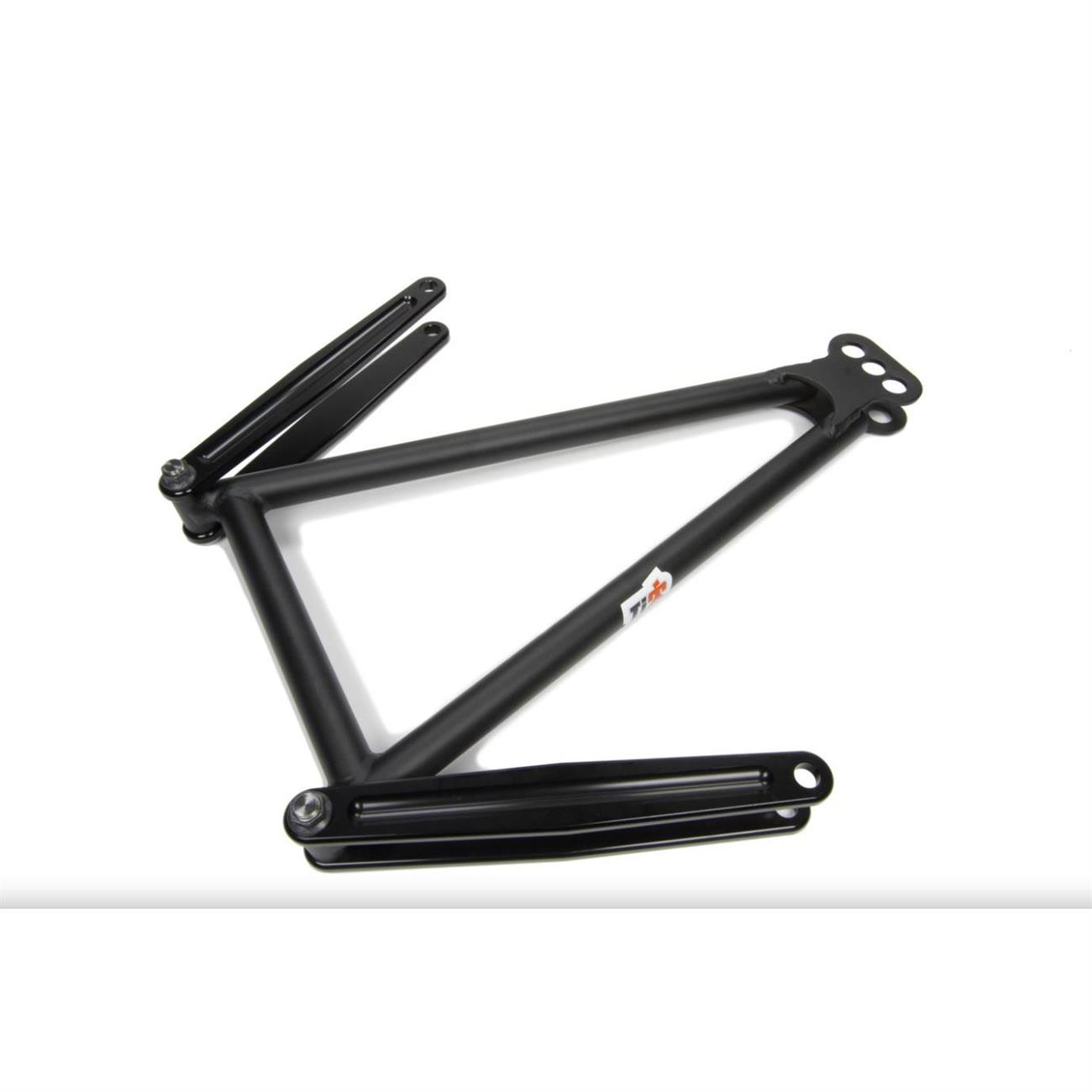 TIP2446 12.37 in. Adjustable Jacobs Ladder, Chromoly with Titanium Hardware, Black