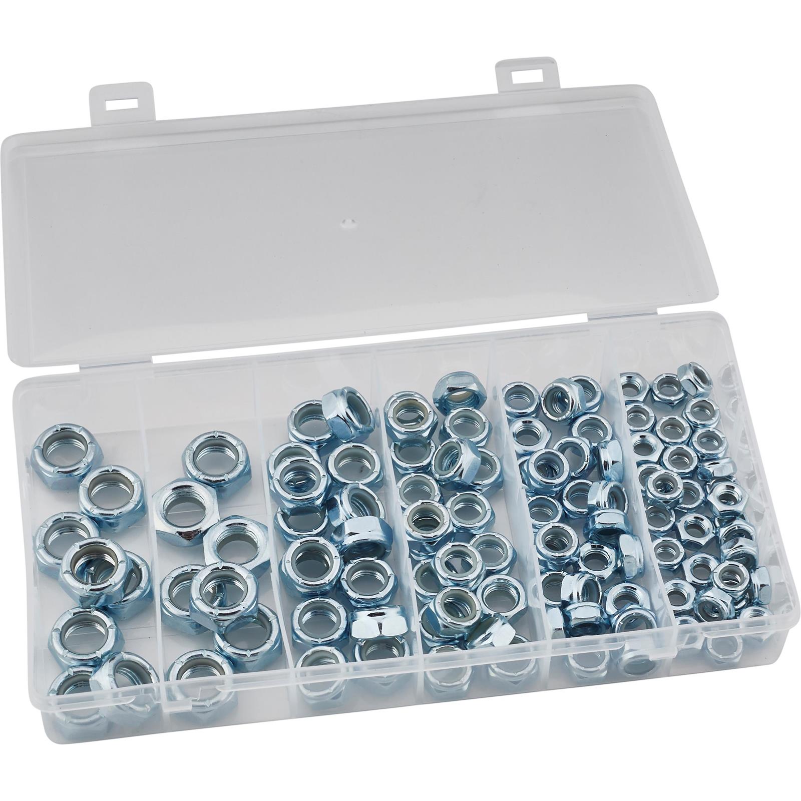 Kit Dadi Esagonali Unc In Acciaio Inox A2, Con Rondelle E Dadi Nyloc - Misure 1/4, 5/16, 3/8, 1/2 Dadi E Rondelle In Acciaio Inox - Foto 5