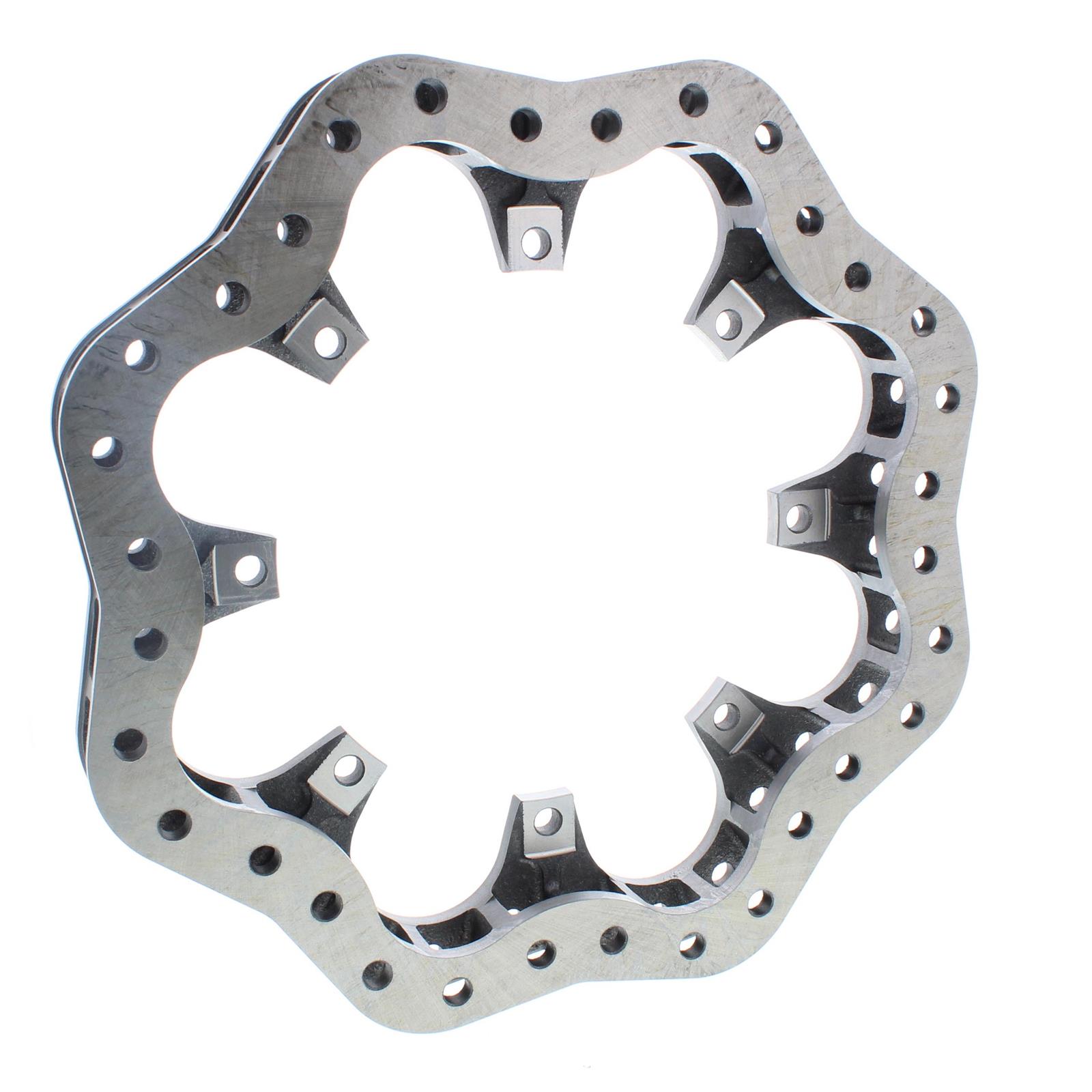 Cast Iron Drilled Scalloped Brake Rotor 11.75 x 1.25