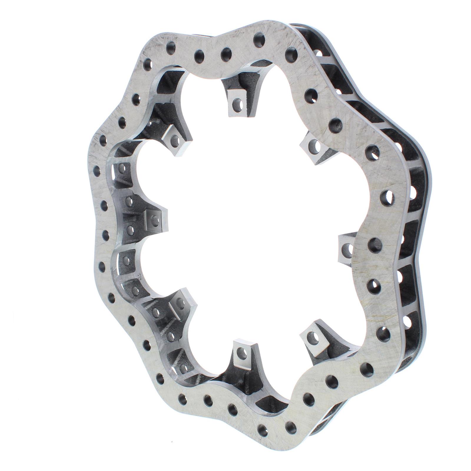 Cast Iron Drilled Scalloped Brake Rotor 11.75 x 1.25