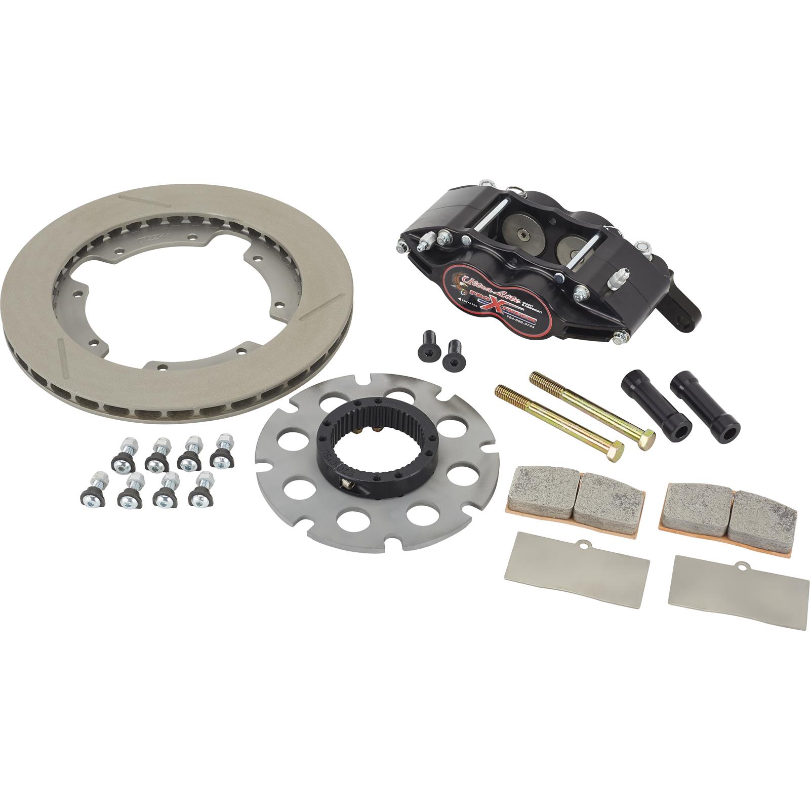 Ultra Lite Brakes 4108400PXR Inboard Sprint Kit, 12 In Titanium