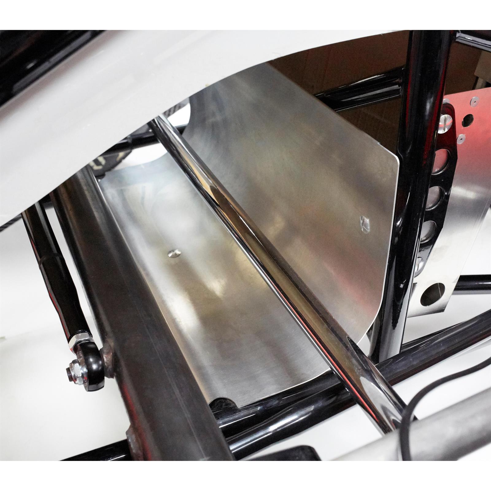 EMi Schnee® Sprint Car Raised Rail Aluminum Air Scoop