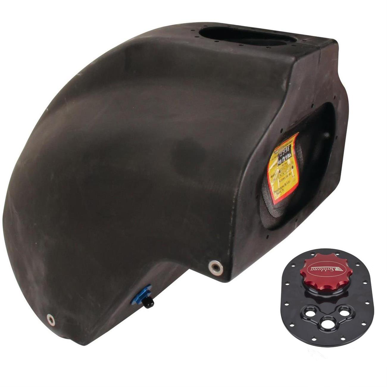 Saldana FTA OMS 214-BLA Micro Sprint Hyper 8 Outlaw Fuel Tank