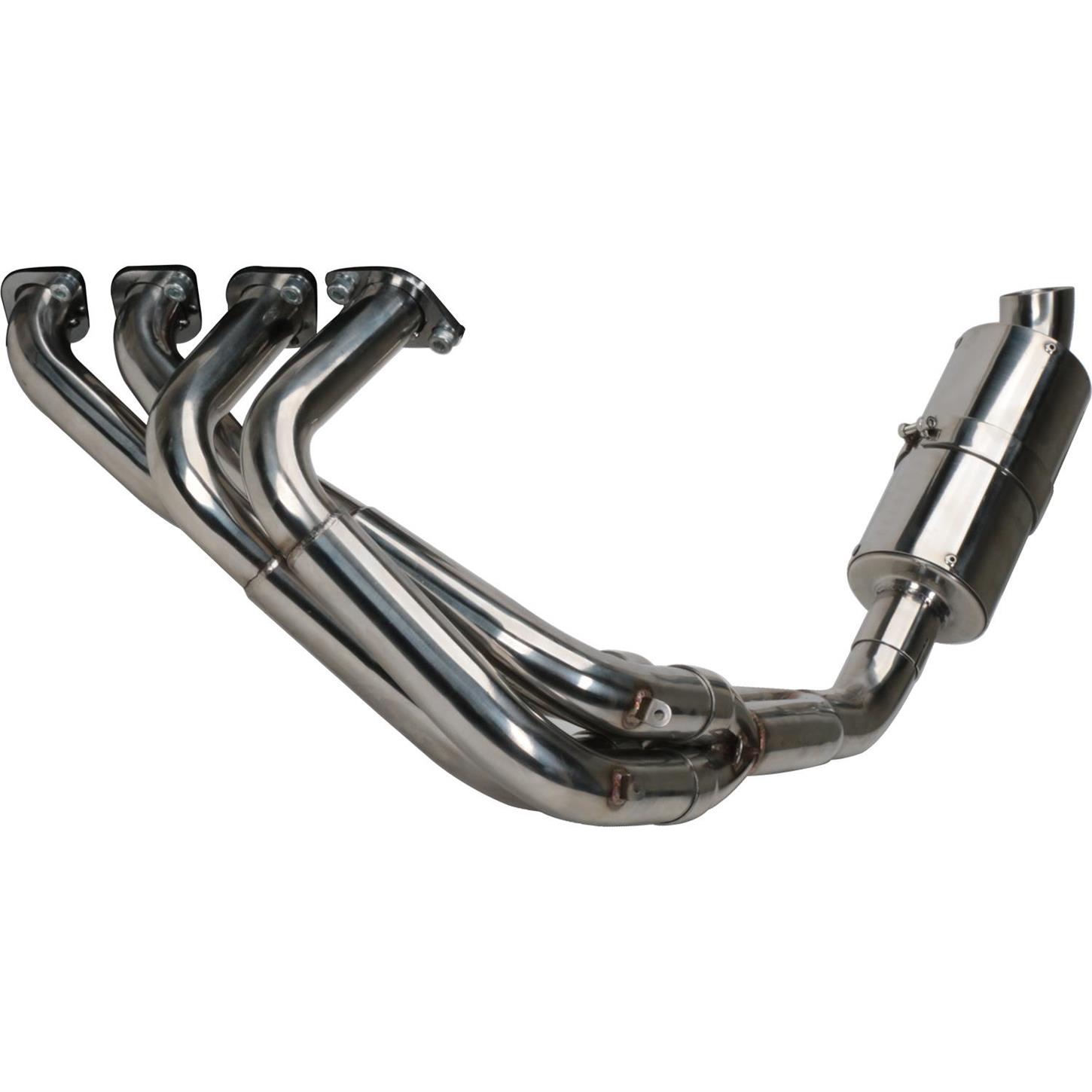 Micro Sprint Stepped Header Stainless Exhaust System