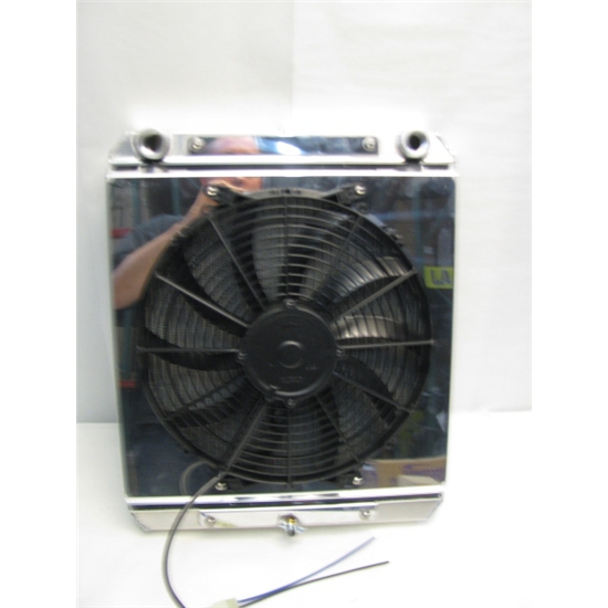 Garage Sale AFCO Dragster Radiator W/Fan & Shroud