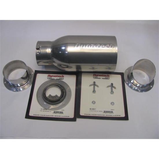 Garage Sale - Dynatech Quick-Tune Slip-On Muffler, 4 Inch Inlet/Outlet