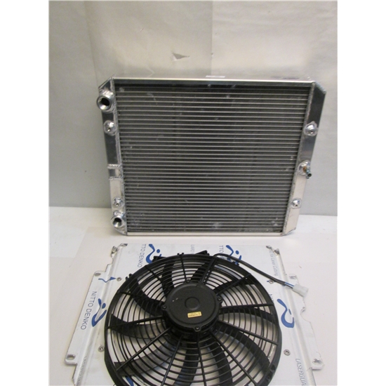 Garage Sale AFCO Dragster/Roadster Double Pass Radiator With Fan And