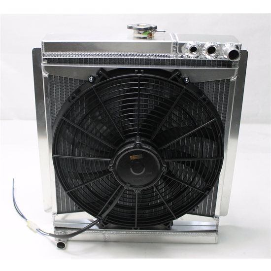 Garage Sale AFCO 21 X 163/4 Inch Triple Pass Spring Radiator With Fan