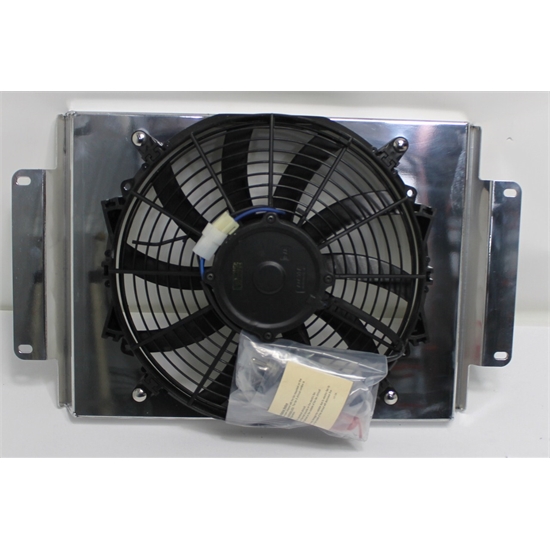 Garage Sale AFCO 80104NFANZ Polished SciroccoStyle Fan & Shroud Assembly