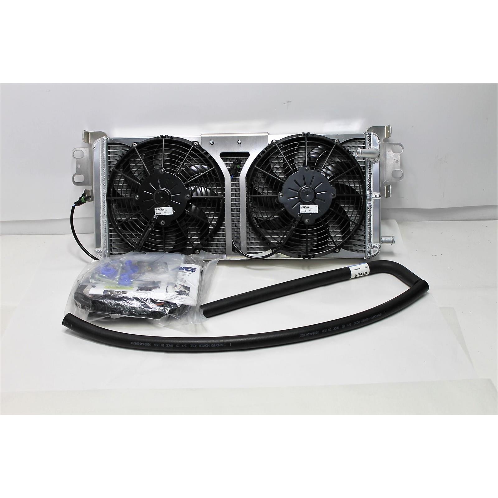 Garage Sale AFCO 80280PRO Shelby GT500 Heat Exchanger w/ Fans