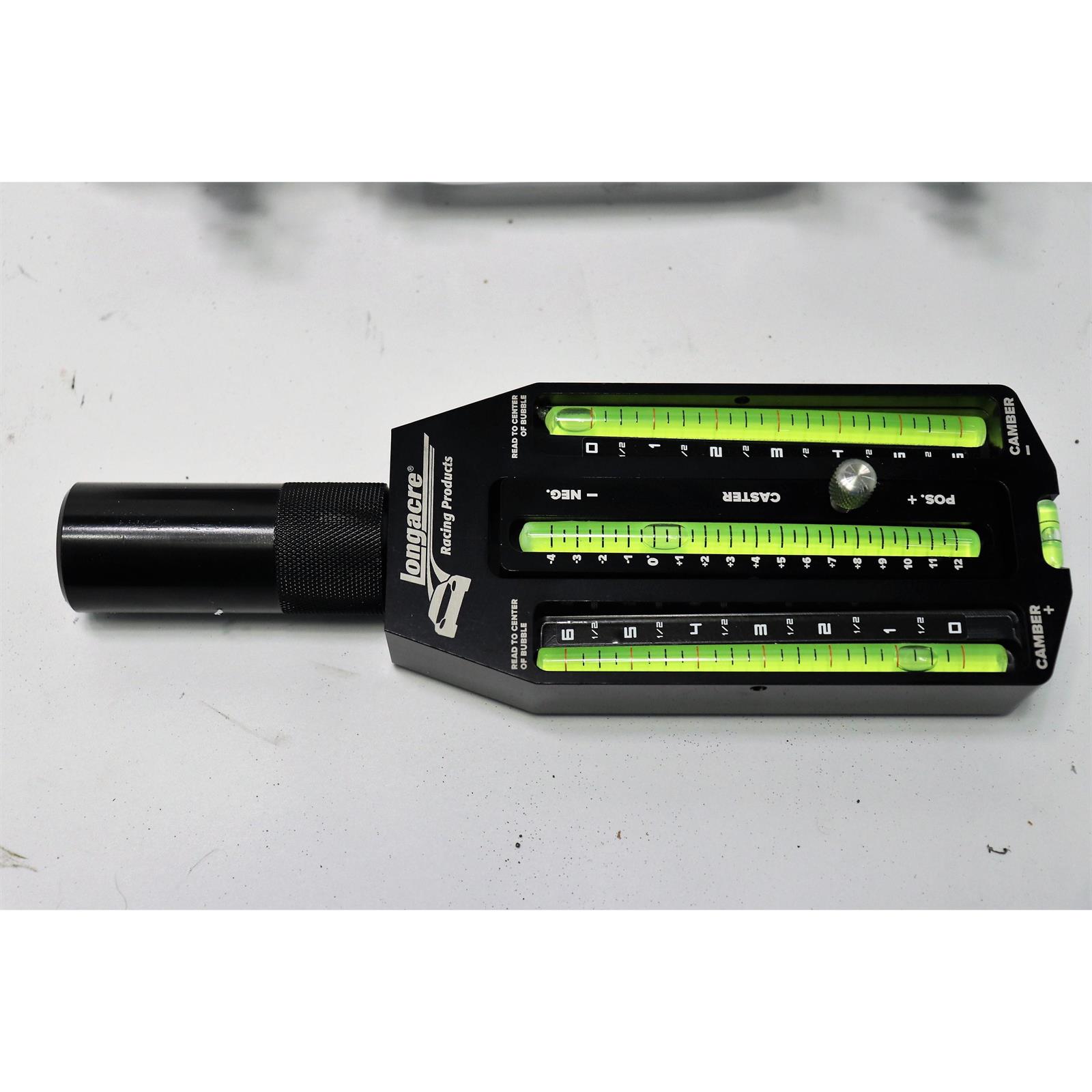 Longacre 5278265 Caster/Camber Gauge with Kart Adapter
