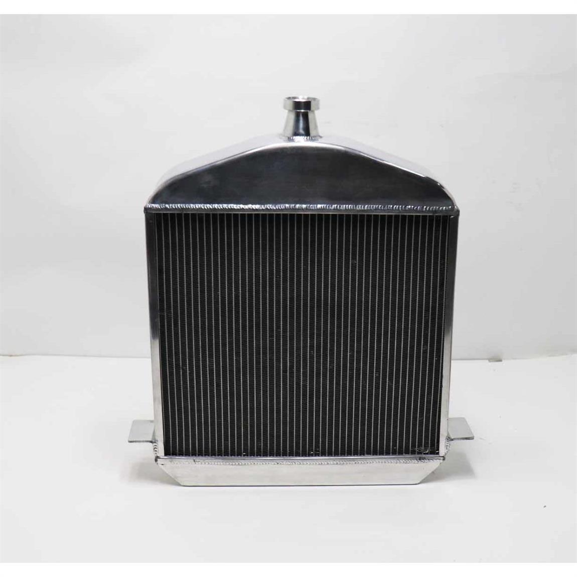 Speedway 19171923 TBucket Polished Aluminum RadiatorChevy Outl