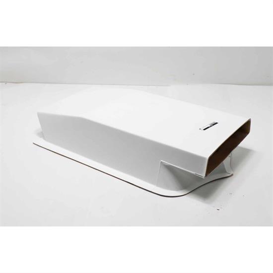 Snorkel Drag Car Fiberglass Hood Air Scoop, 1Piece, 28 x 17 x 6